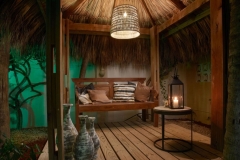 Paradera Park Cabana Suites at night